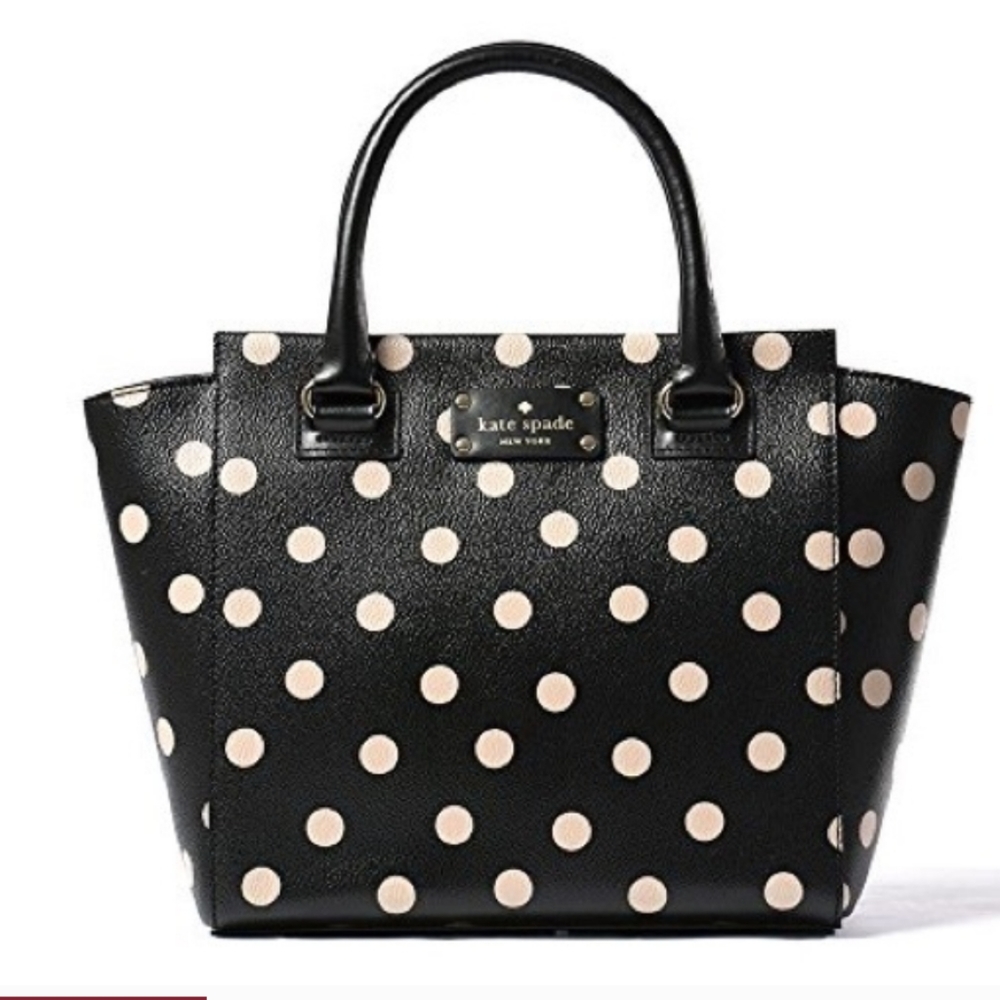 Kate Spade Polka Dot Camryn crossbody satchel